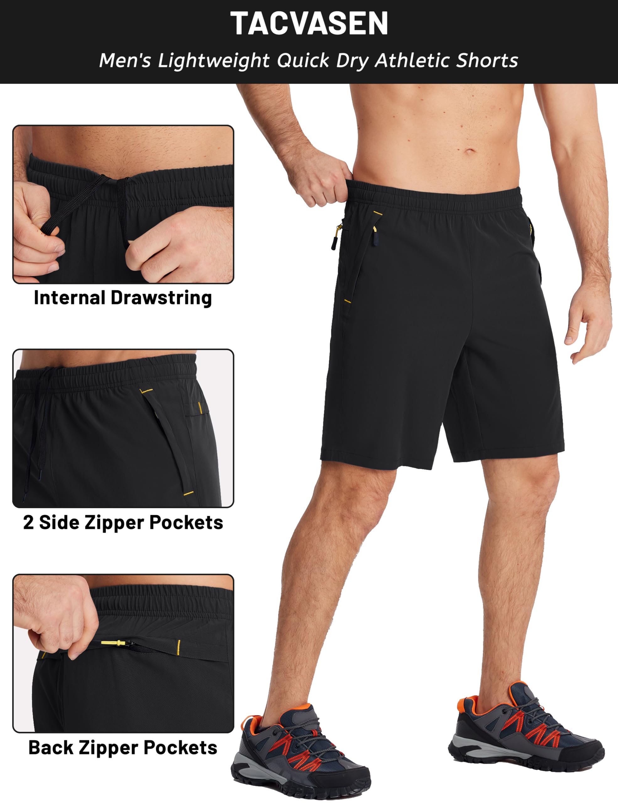 TACVASEN Men's 9