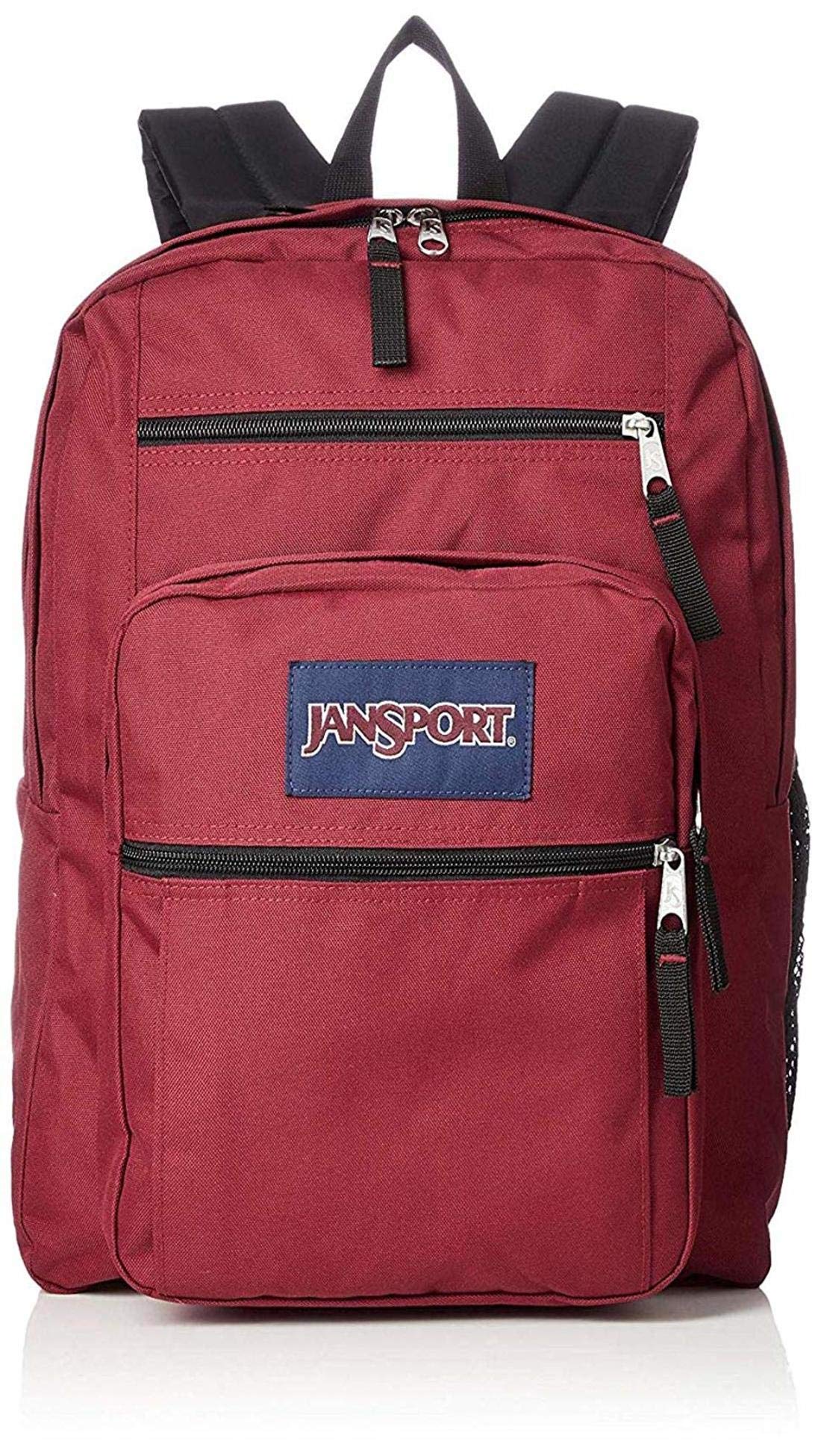 JanSport Big Student Backpack - Viking Red, One Size | Durable School Backpack for College & High School Students | Perfect for Books, Laptop & Daily Commute