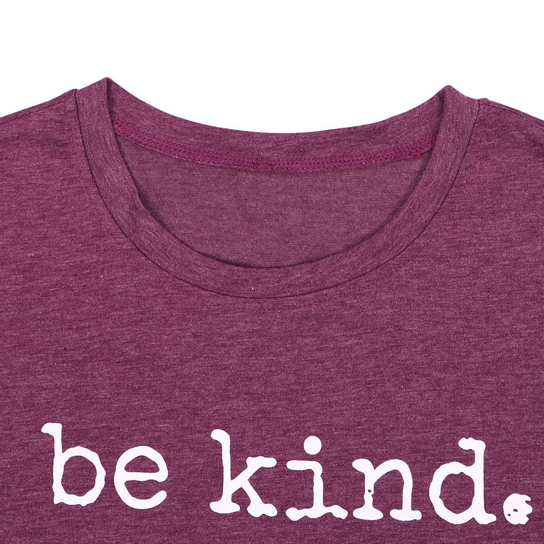 Be Kind Shirts for Women - Casual Cute Inspirational Tee Tops with Motivational Sayings | Perfect for Everyday Wear, Work, and Social Outings