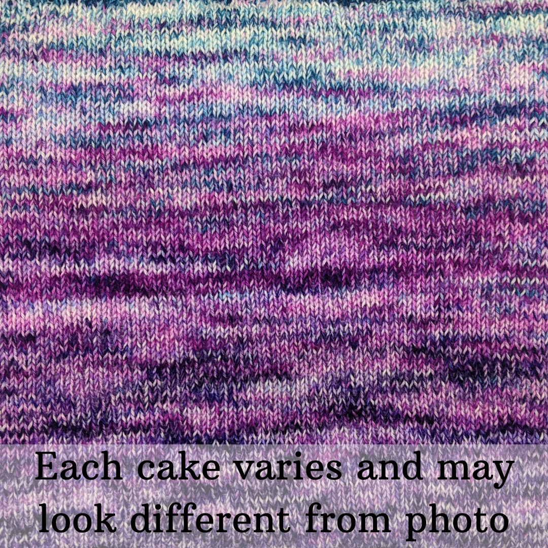 Knitcircus Yarns - Impressionist Gradient Knitting Yarn for Sky-Inspired Projects | Ready to Ship | Perfect for Shawls, Scarves & Sweaters