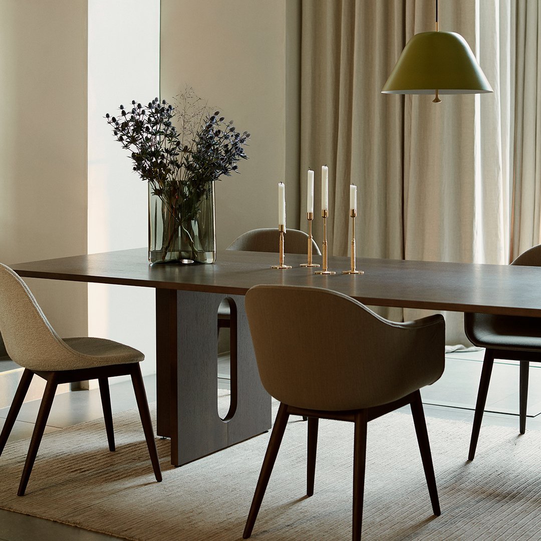 Stylish Androgyne Rectangular Dining Table for Modern Home - Perfect for Family Gatherings & Dinner Parties