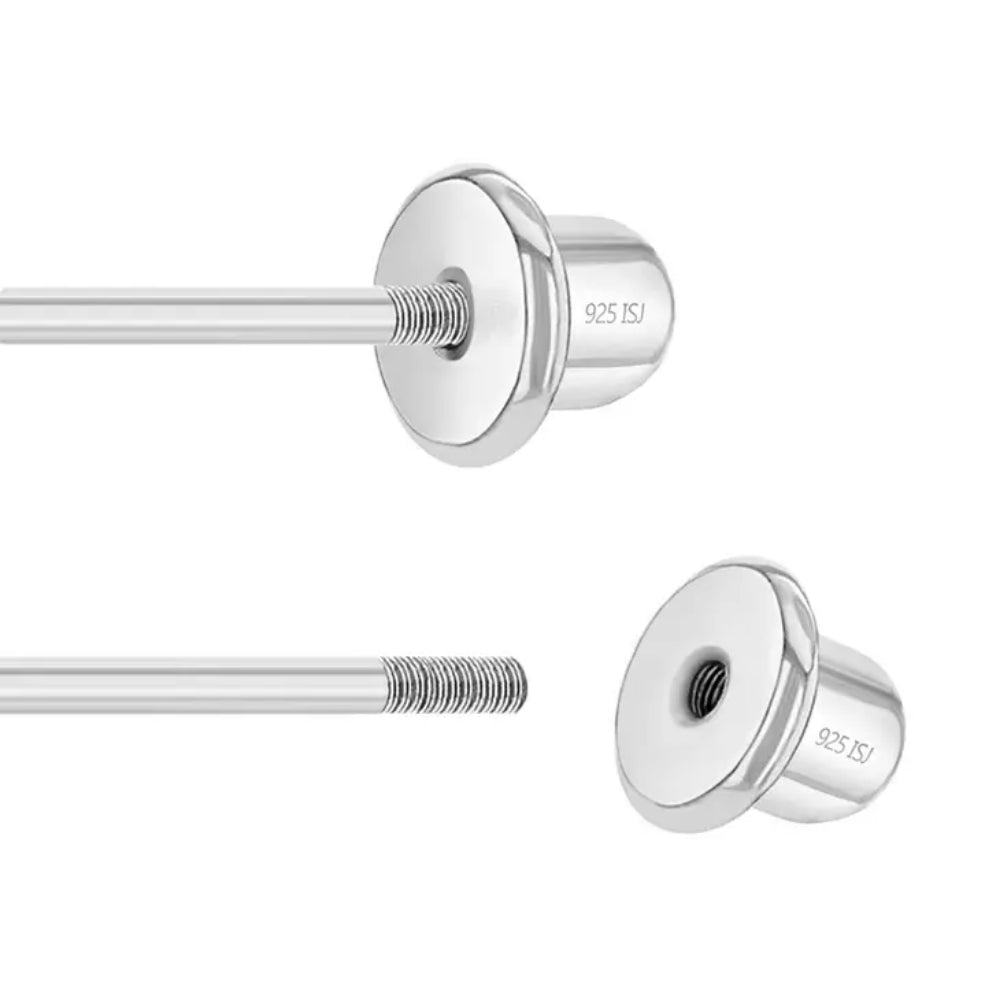 Kids' Sterling Silver Bow Stud Earrings - Hypoallergenic & Dainty Jewelry for Girls - Perfect for Birthdays, Parties & Everyday Wear