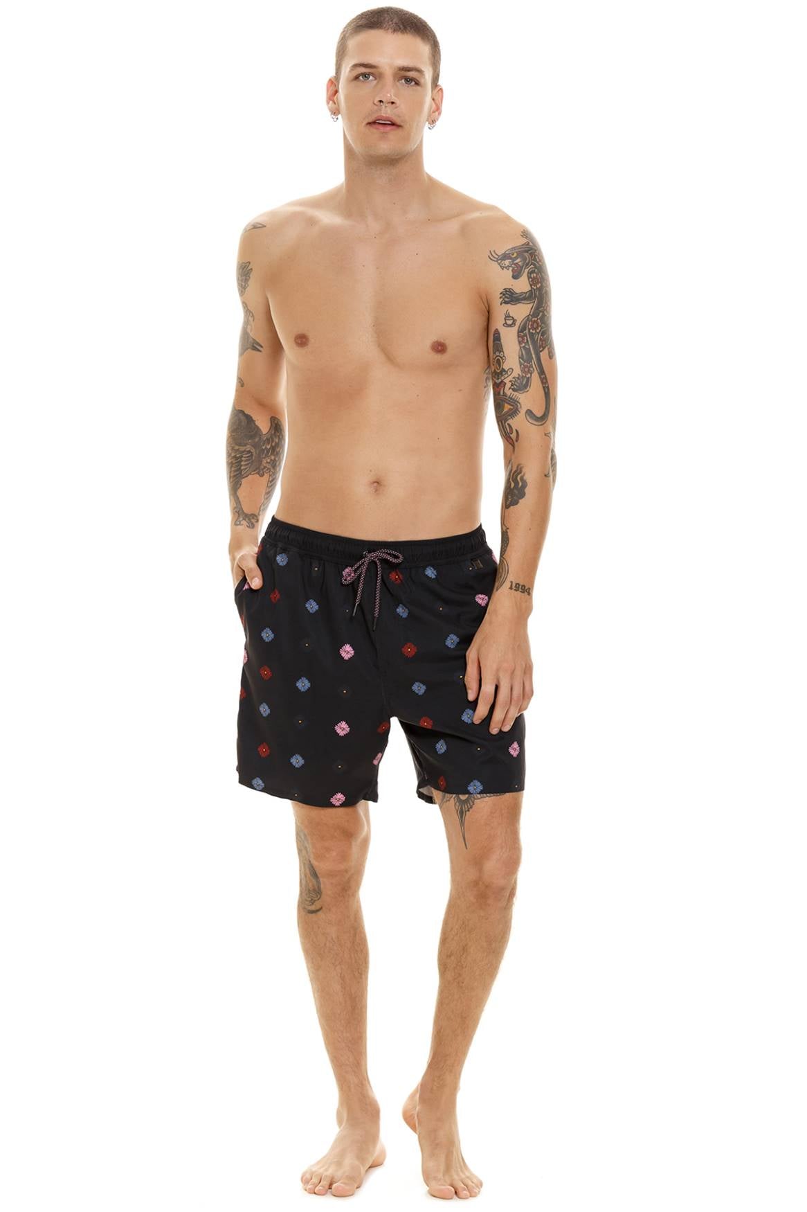 Joe Men's Swim Trunks - Quick Dry Swim Shorts for Men with Mesh Liner | Perfect for Beach, Pool & Vacation