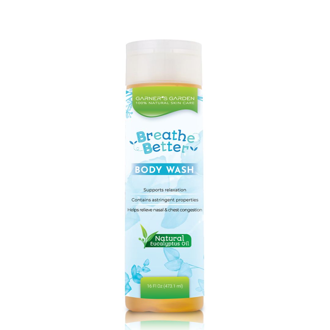 Breathe Better Body Wash - Refreshing & Invigorating Shower Gel for Relaxation & Stress Relief | Perfect for Morning & Night Use
