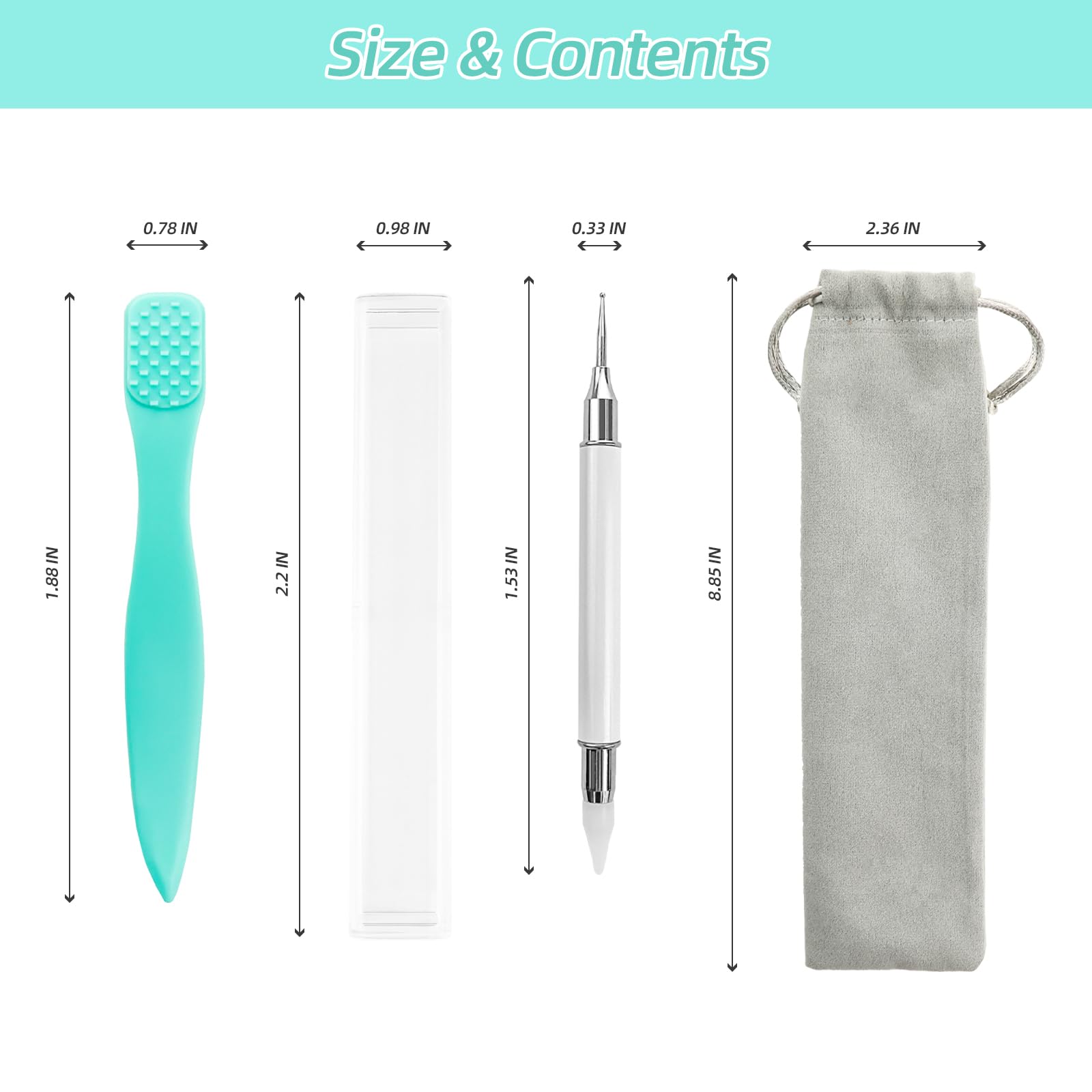 Multi-Purpose Scrapbook Pick Pro Tool - Perfect for Picking, Poking, Placing & Adhesive Removal - Scoring & Folding Ends for Card Making & Scrapbooking - Ideal for DIY Crafts, Photo Albums & Paper Projects