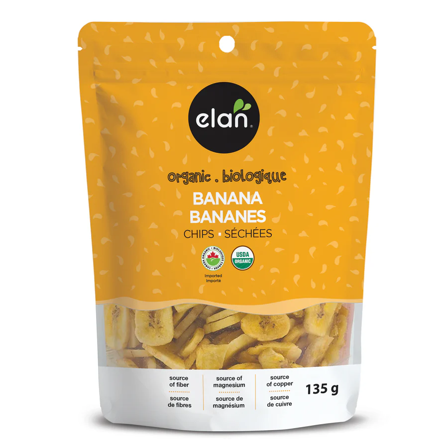 Organic Dried Bananas 135g | Premium Snack for Kids, Adults & Healthy Lifestyle | Perfect for Hiking, Office & On-the-Go Snacking