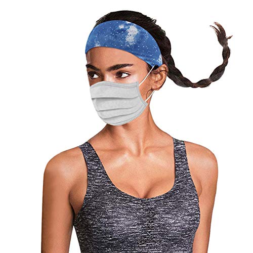 Boho Headbands for Women - Criss Cross Floral Head Wrap Hair Accessories | Perfect for Yoga, Music Festivals & Beach Outfits