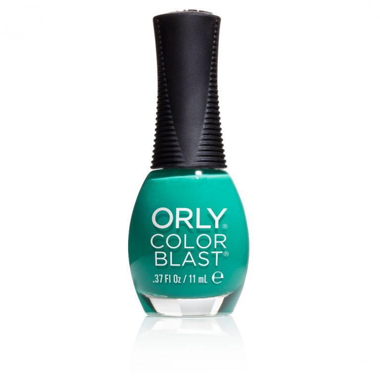 ORLY Color Blast Bold Green Creme Nail Polish - Long Lasting Vegan & Cruelty Free Nail Lacquer for Salon Quality Manicures at Home - Perfect for Parties, Weddings & Everyday Wear