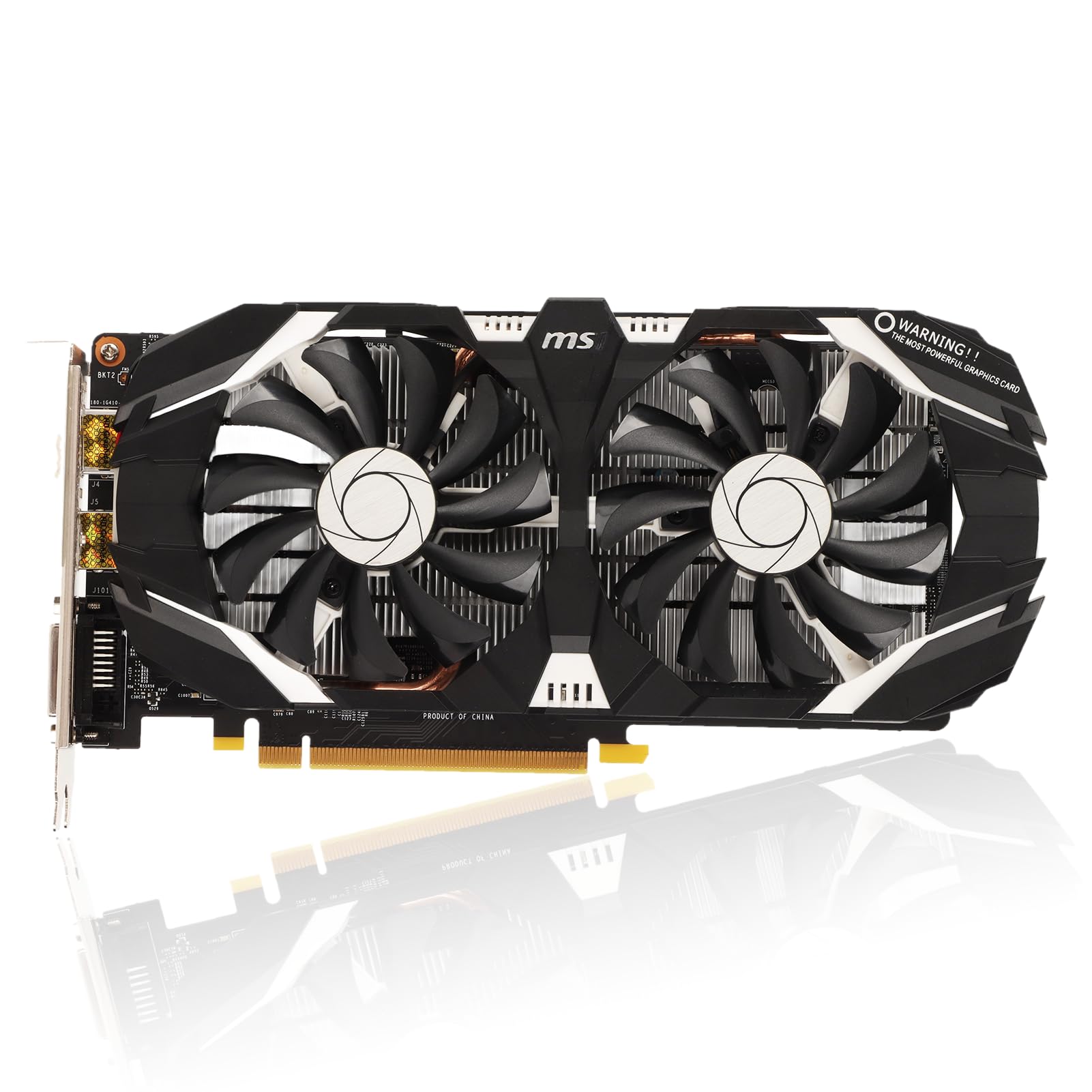 NVIDIA GeForce GTX 1060 6GB/5GB/3GB GDDR5 192-bit Gaming Graphics Card with Dual Fans, 4K HDR, 8008MHz Clock Speed, HDMI/DVI/DP Display Ports - Perfect for PC Gaming, VR, Video Editing & 3D Rendering (3GB Model)