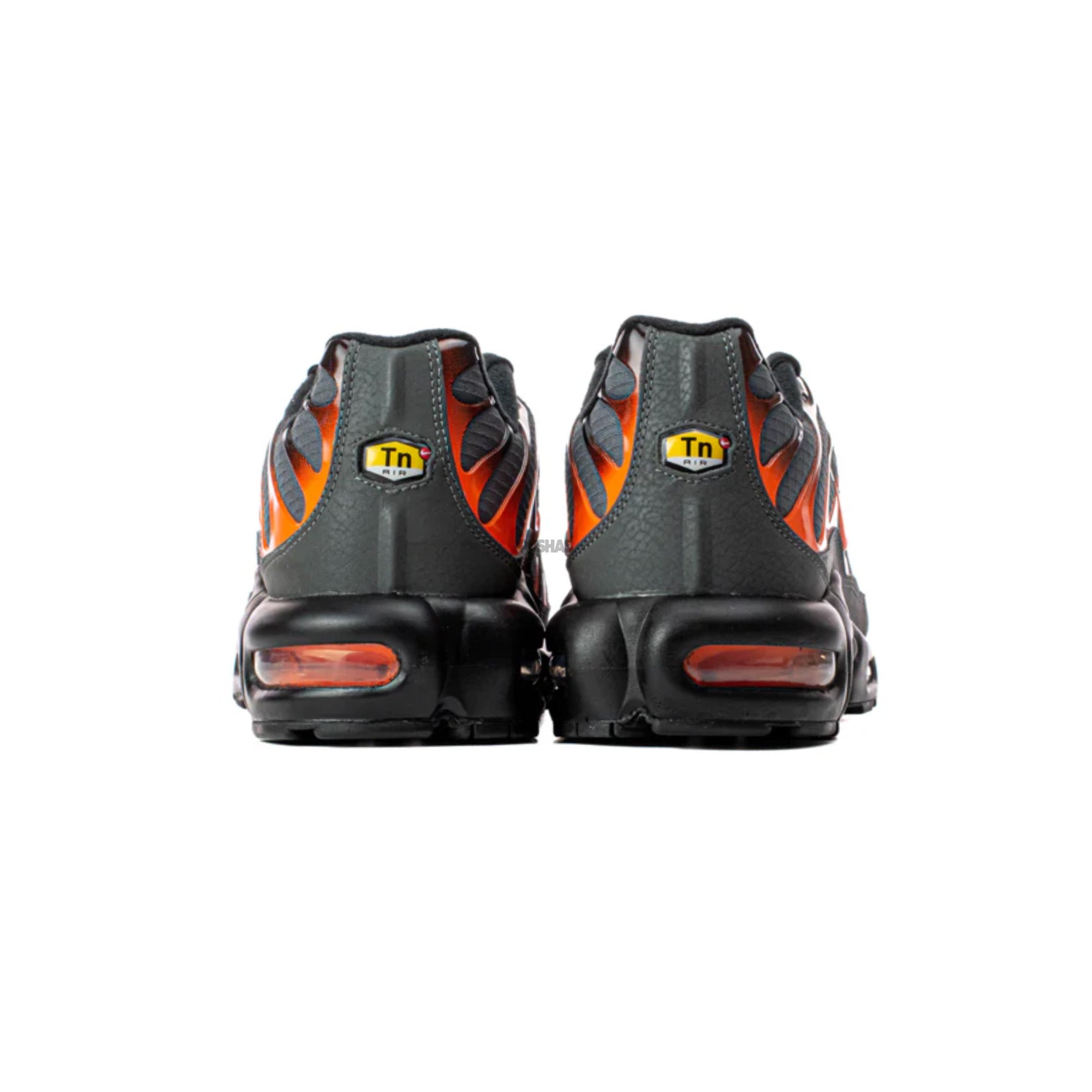 Nike Air Max TN Plus 'Grey Orange' Men's Running Shoes (2022) - Lightweight Cushioned Sneakers for Jogging, Gym Workouts & Streetwear Fashion