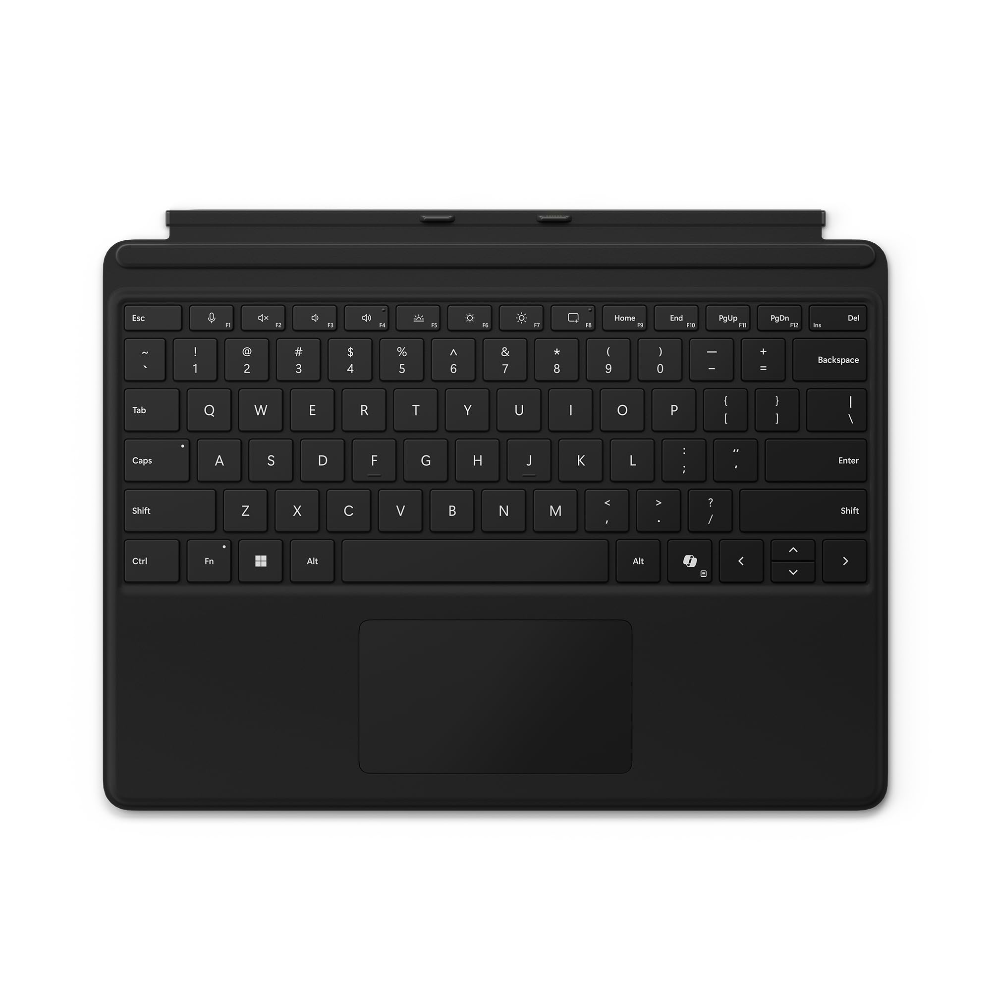 Microsoft Surface Pro Keyboard - Black | Slim & Lightweight Bluetooth Keyboard for Surface Pro 7/6/5/4/3/X | Perfect for Work, Travel & Home Office Use