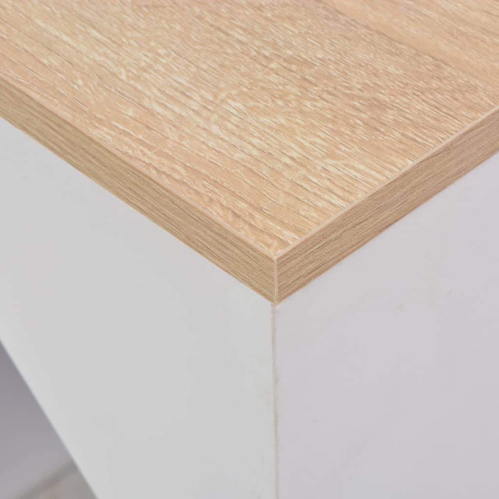 Modern Wine Cabinet & Bar Cabinet with Storage - Chipboard Sideboard Table for Kitchen & Dining Room - Perfect for Wine Display, Glassware Storage & Entertaining Guests