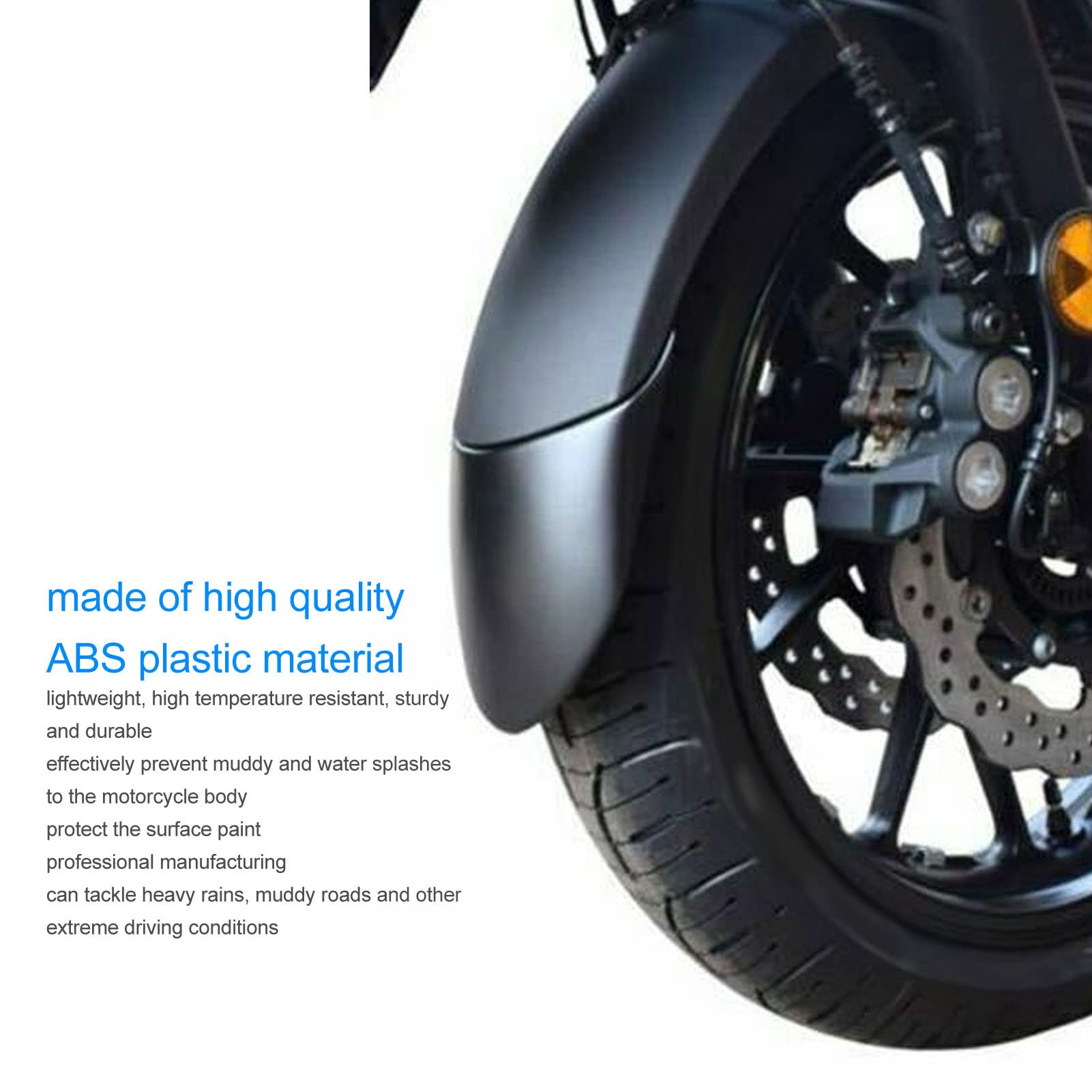 ABS Motorcycle Front Mudguard for CMX500 CMX300 - Off-Road Protection