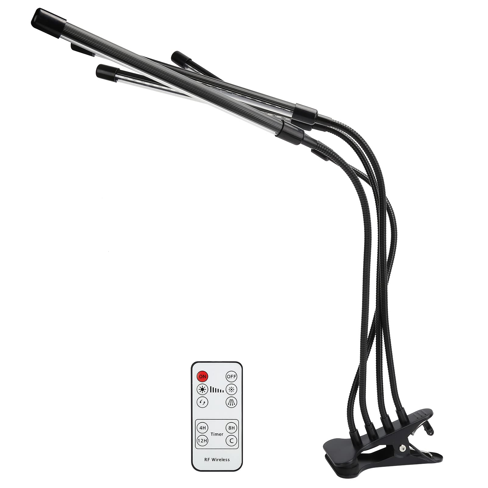 5V 40W LED Grow Light for Indoor Plants - Aluminum & PVC Construction, USB Powered with 4 Tubes - Includes Instruction Manual - Perfect for Flower Planting, Herb Gardens & Hydroponics Systems