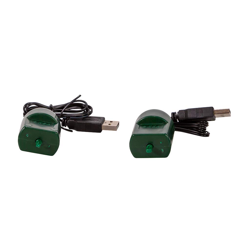 Kurt S. Adler USB 2 Pack Twirl-Its with DC Motor - Decorative Spinning Ornaments for Christmas Trees, Parties, and Home Decor
