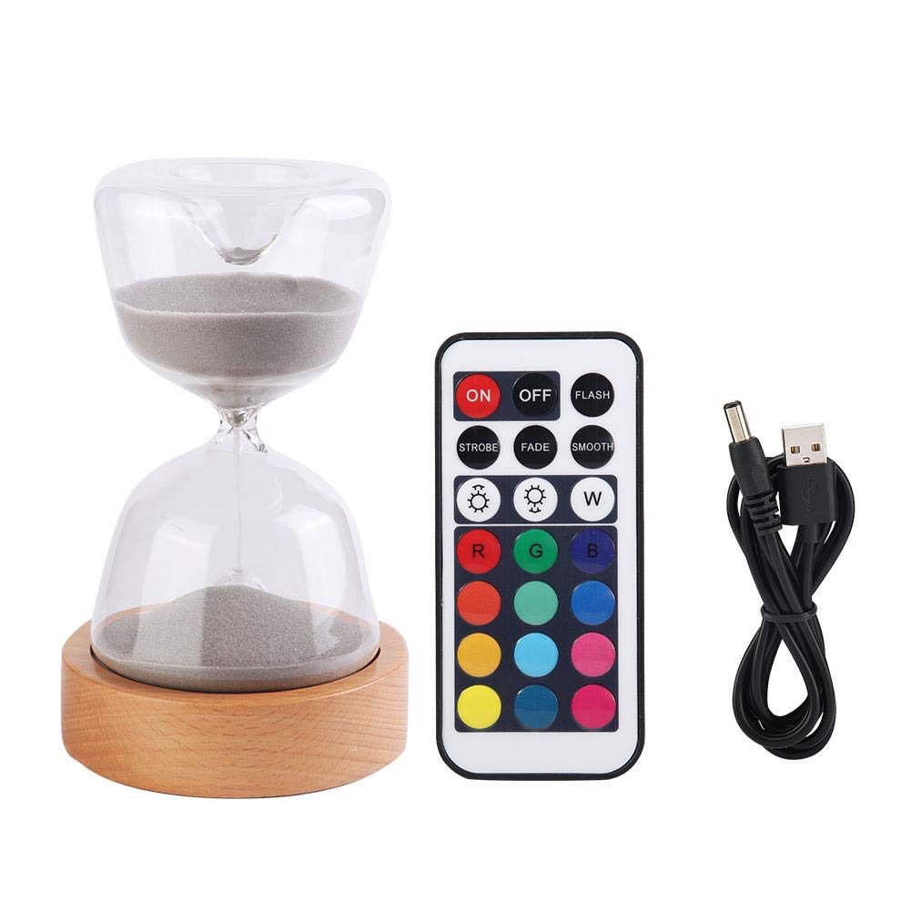 Multifunctional Hourglass Sand Timer - Elegant Glass Desktop Decor for Office, Home & Gifts | Perfect for Productivity, Meditation & Decoration (Friendship, Love & Happiness Theme)