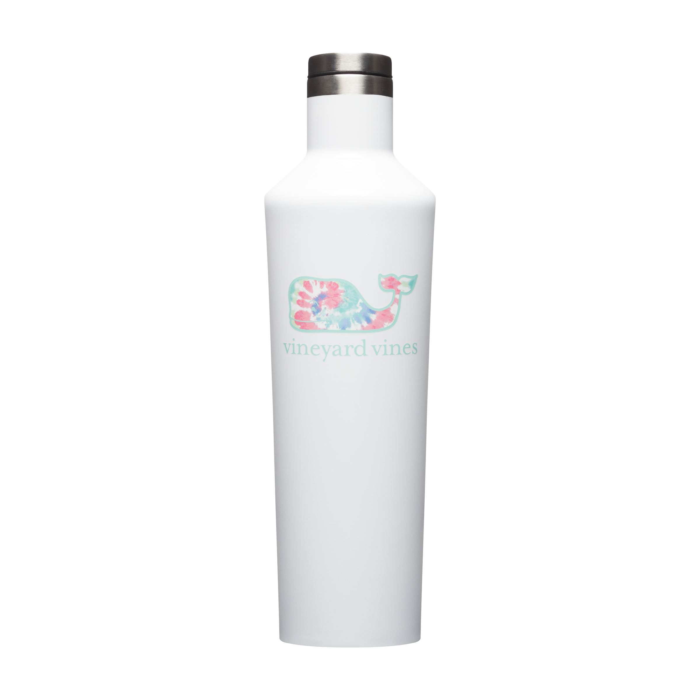 Vineyard Vines Insulated Stainless Steel Canteen - 20oz Leak Proof Water Bottle for Outdoor, Hiking, Camping & Travel - BPA Free & Eco Friendly