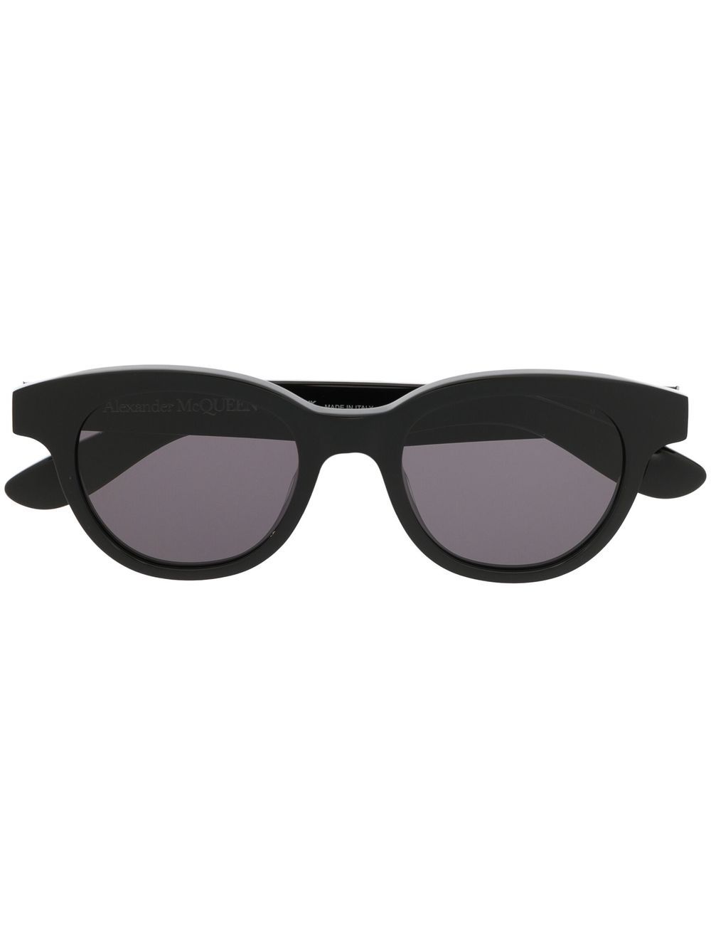 Alexander McQueen Black Sunglasses for Women & Men - Luxury Designer Shades for Fashion, Travel & Outdoor Activities
