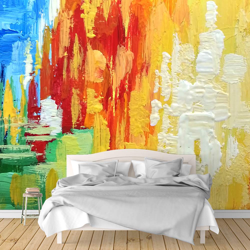Removable Peel and Stick Wallpaper - 100x144 Inch Large Wall Mural for Bedroom Decor, Picture Collage, Home & Office Use