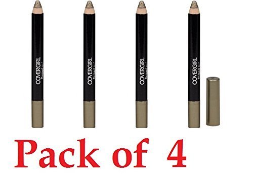 Cover Girl 57804 Ash Glow Filmed Out Shadow Pencil - Smoky Eye Makeup for Everyday Wear & Night Out Looks
