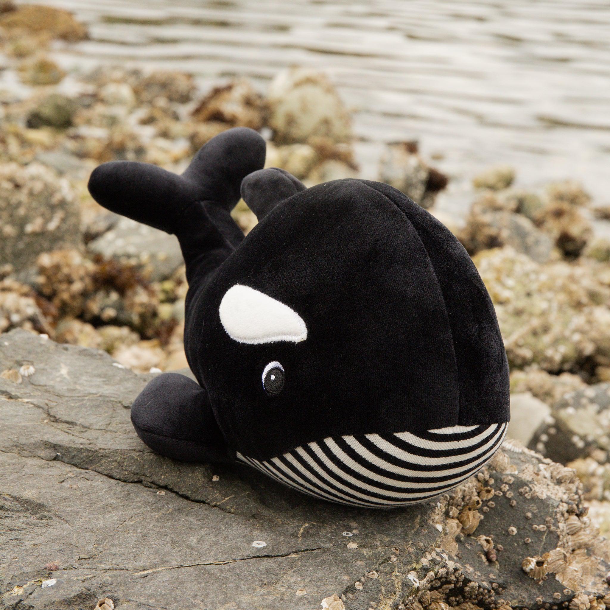 Winnie the Orca Stuffed Animal - Soft Plush Whale Toy for Kids, Collectors & Ocean Lovers | Perfect for Cuddling, Nursery Decor & Gift Giving