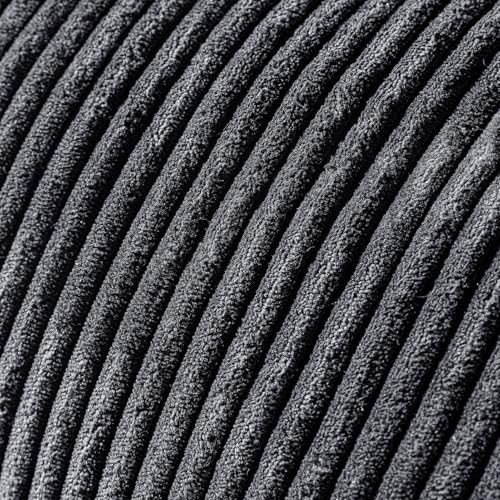 Dark Grey (Corded Fabric)