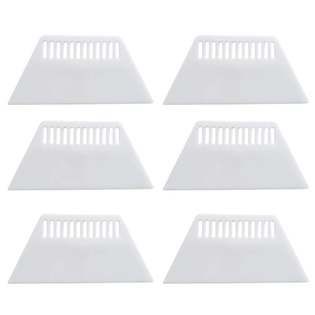 NUOBESTY 6Pcs Vinyl Wrap Application Kit - Plastic Smoothing Tools for Wallpaper, Adhesive Contact Paper - Perfect for Car Wrapping, Home Decor & DIY Projects
