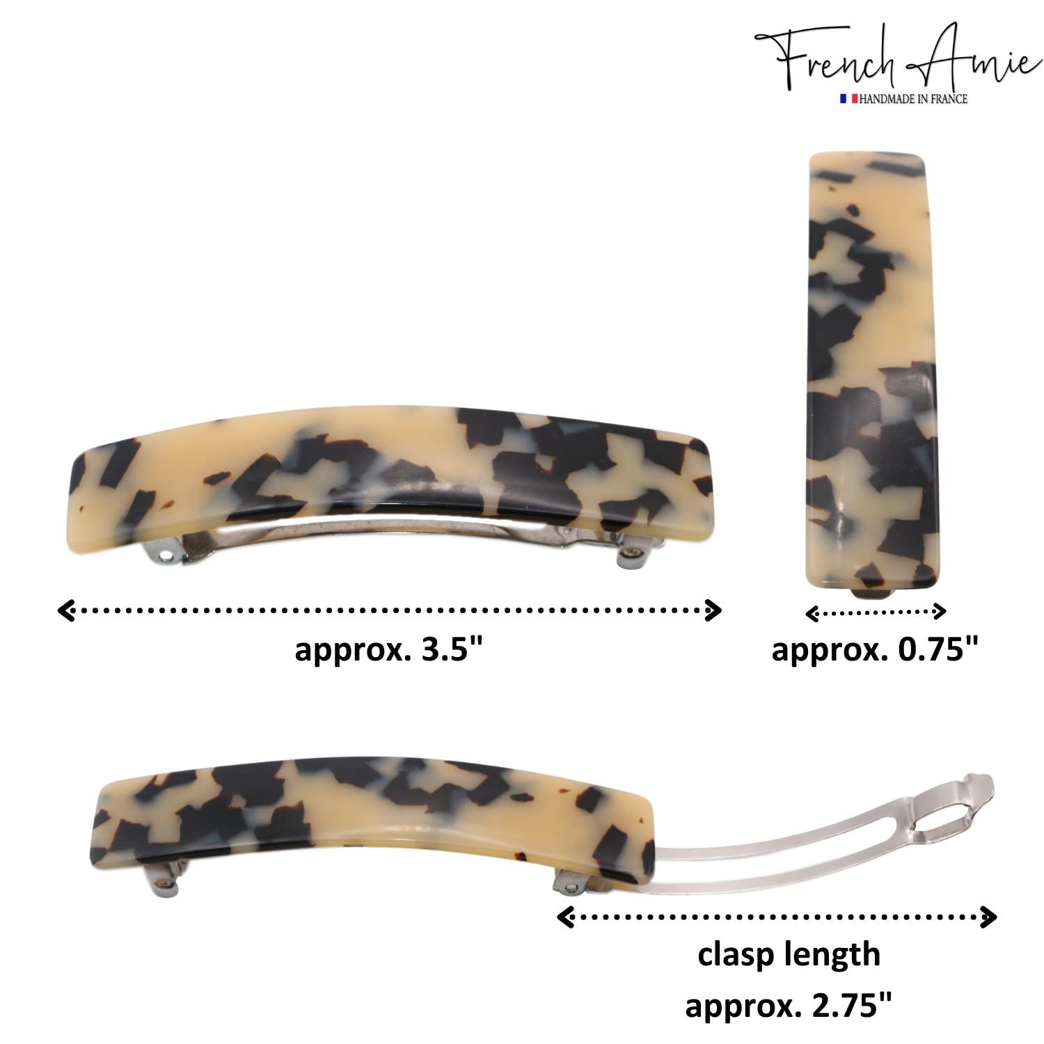 French Amie Oblong Handmade 3.5