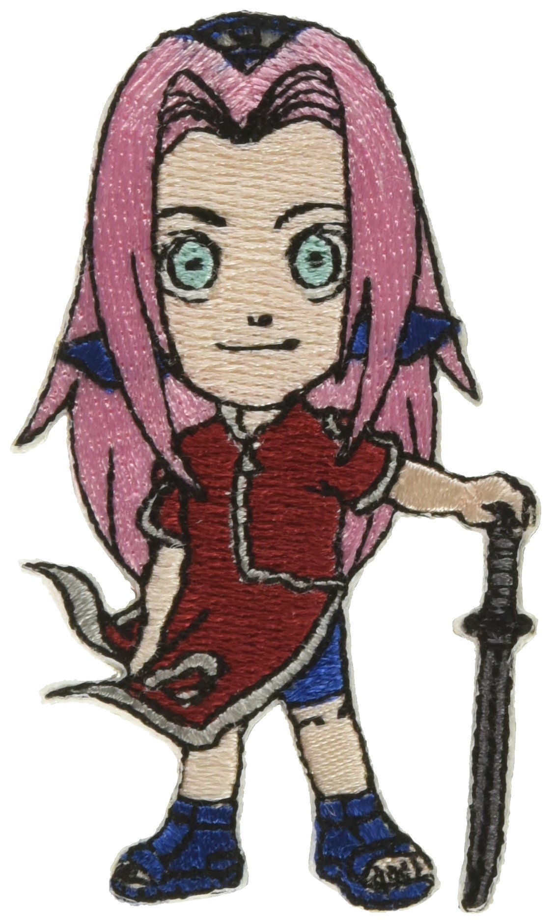 Naruto Sakura Patch Miniature Novelty Toys - Anime Collectibles for Fans, Perfect for Cosplay, Gifts, and Display