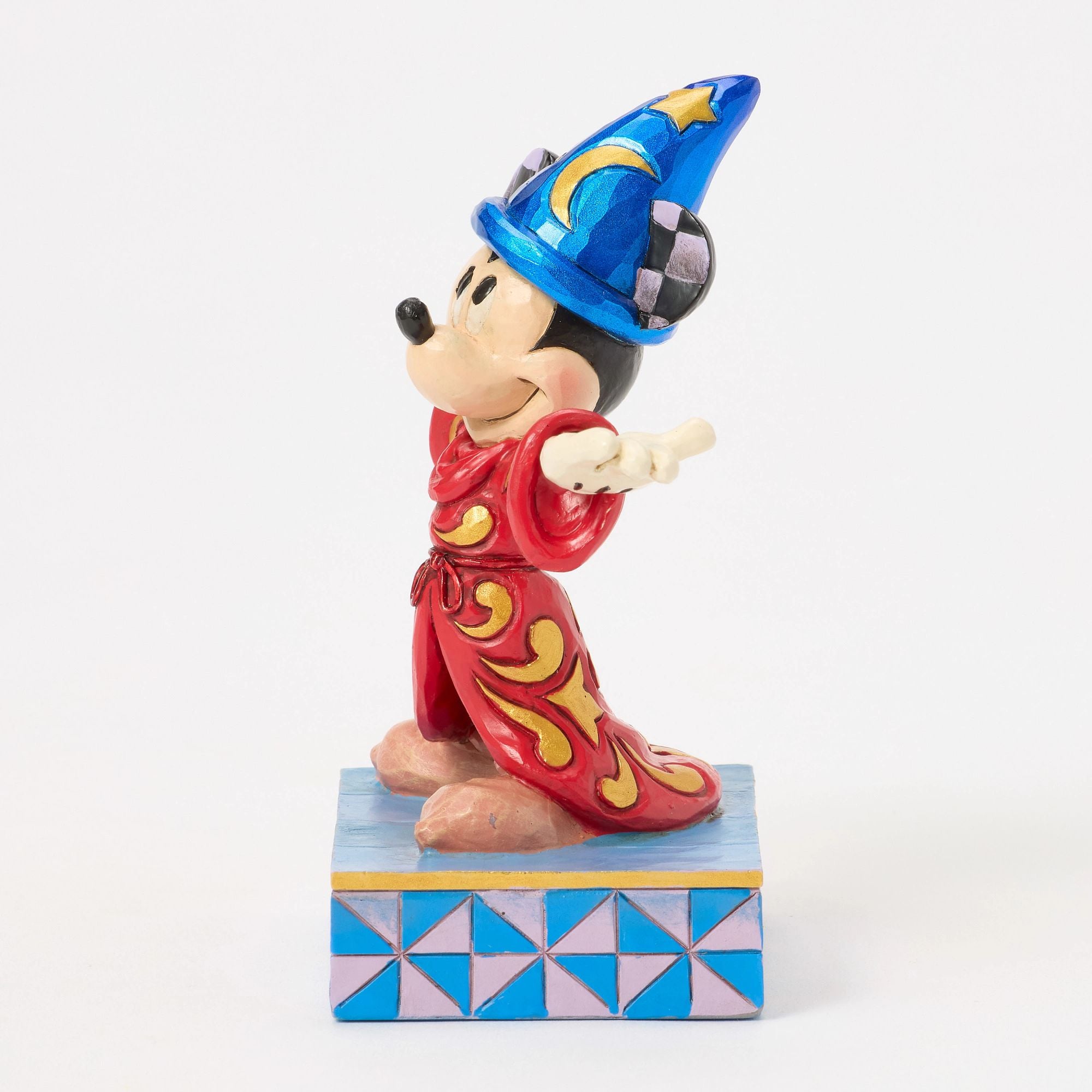 Sorcerer Mickey Mouse Plush Toy - Disney Official Licensed Collectible for Fans & Kids | Perfect for Birthday Gifts, Room Decor, and Disney Themed Parties