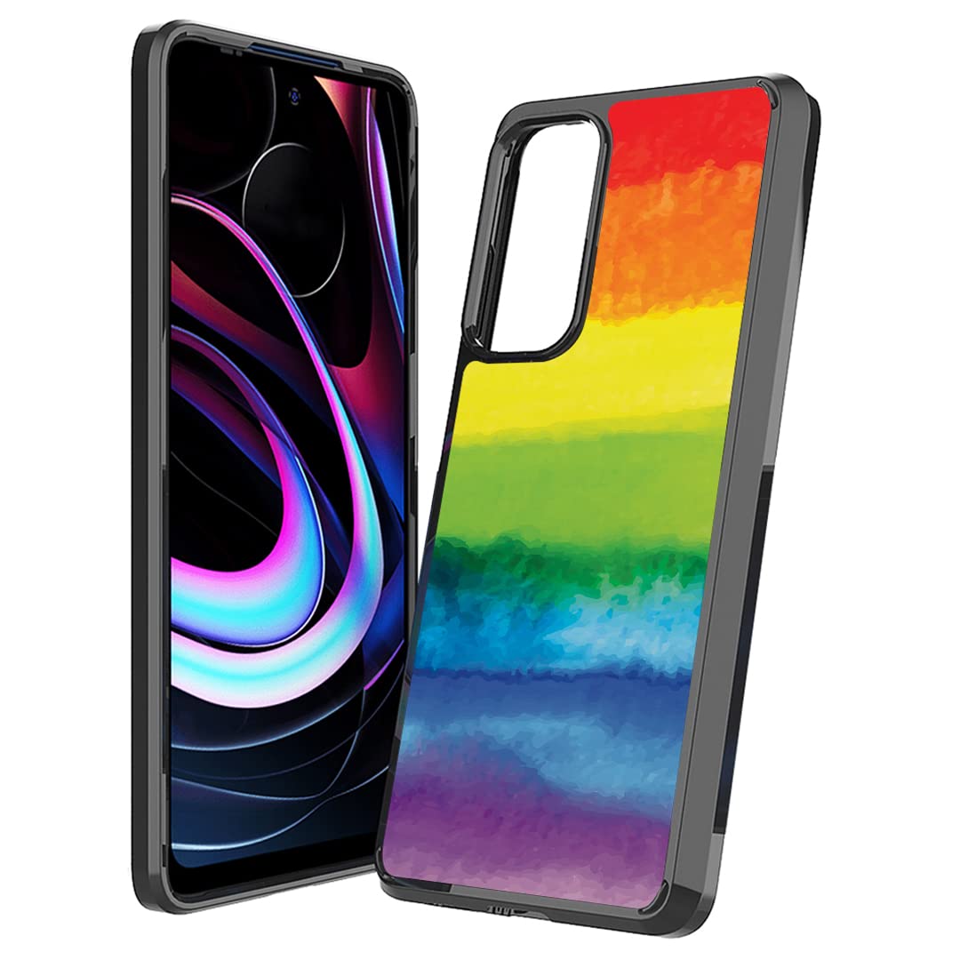 Motorola Edge 5G UW Case - Slim Protective Cover for Men & Women | Pride Flag Design | Perfect for Daily Use & Travel
