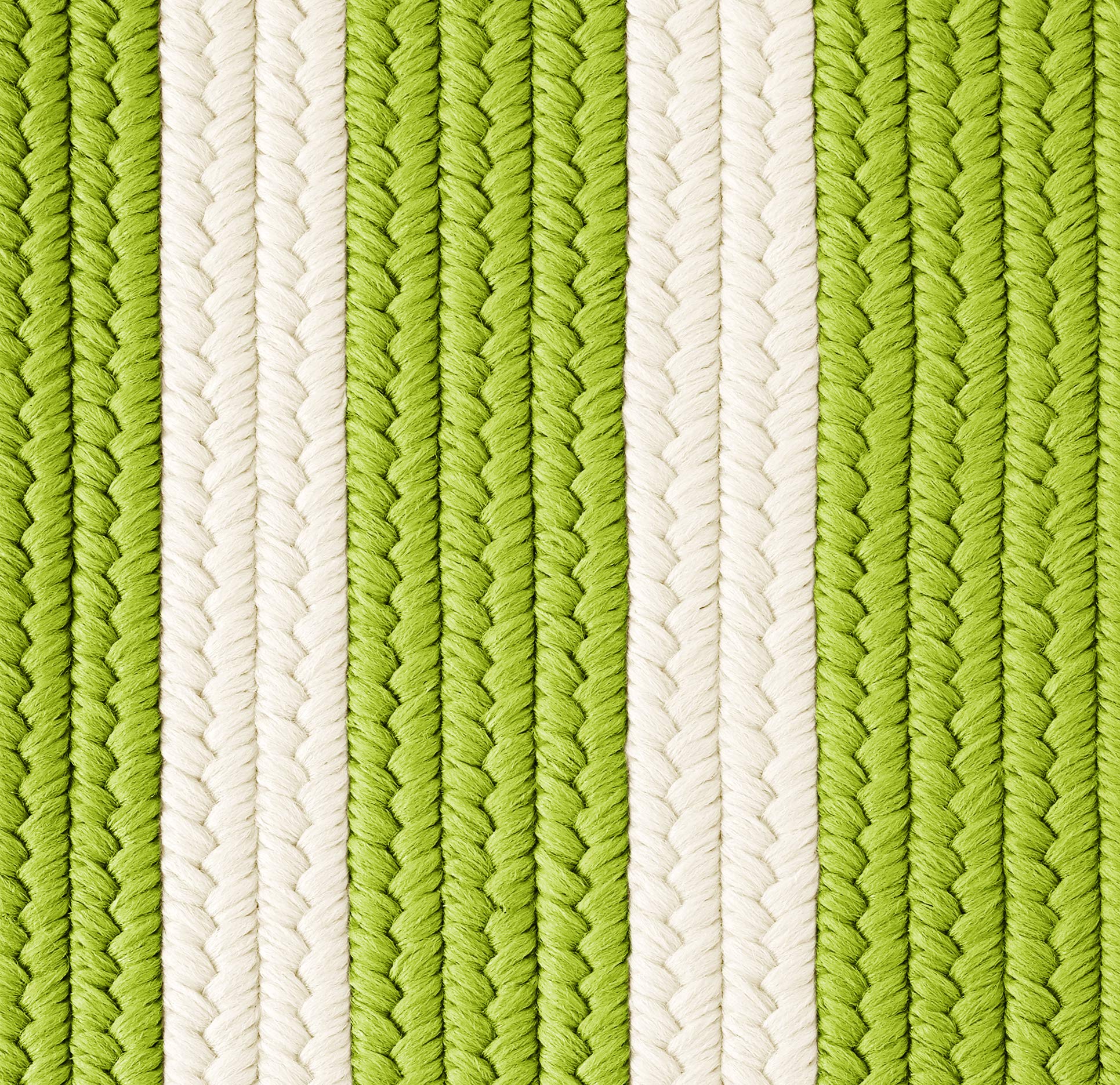 La Playa Rugs - 2' x 12' Lime Green Indoor/Outdoor Runner Rug - Perfect for Hallways, Kitchens, and Patios