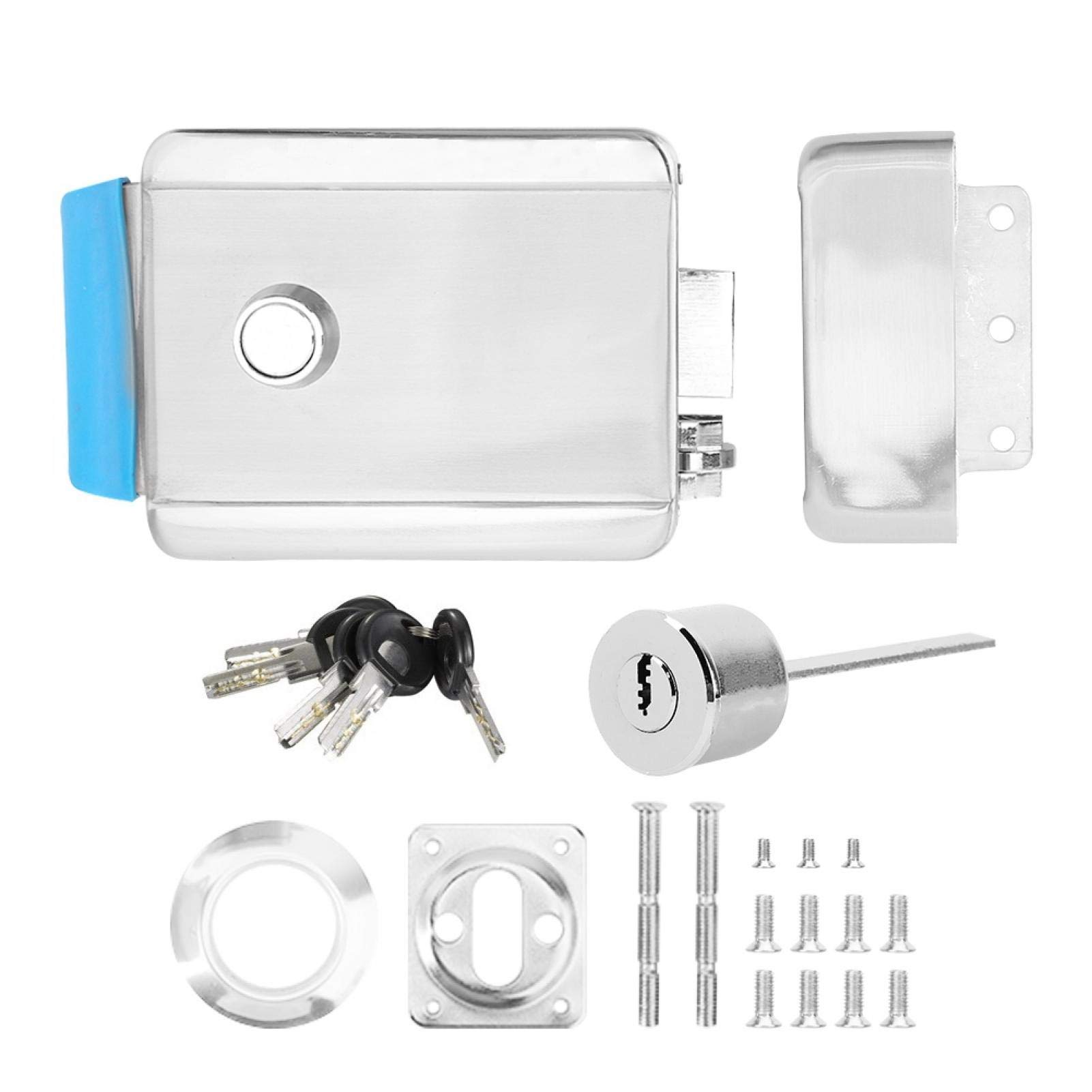 Smart Keyless Entry Electric Door Lock - Single-Head Electronic Control for Homes, Offices, Warehouses & Factories | Secure Access Solution for Residential & Commercial Buildings