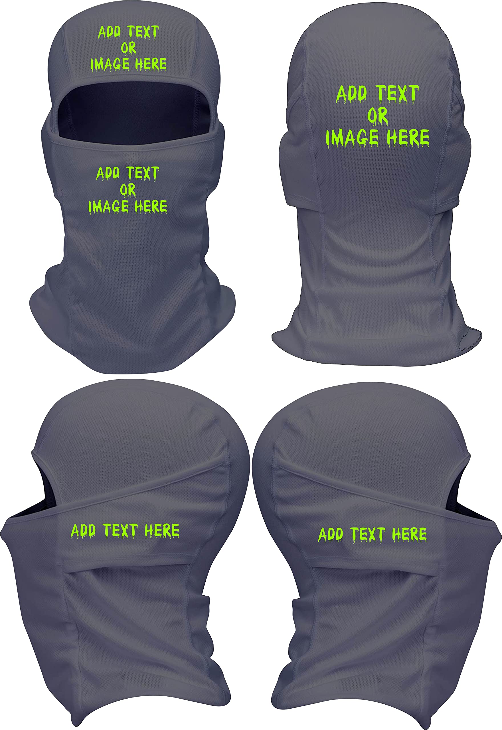 Custom Ski Masks - Personalized Tactical Balaclava for Skiing, Snowboarding & Outdoor Sports - Design Your Own Face Mask for Cold Weather Protection & Style