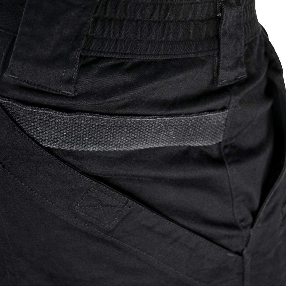 Revgear Tactical BDU Pants for Men - Durable Military Work Pants with Multiple Pockets, Black - Perfect for Outdoor Activities, Airsoft, Hunting & Tactical Training