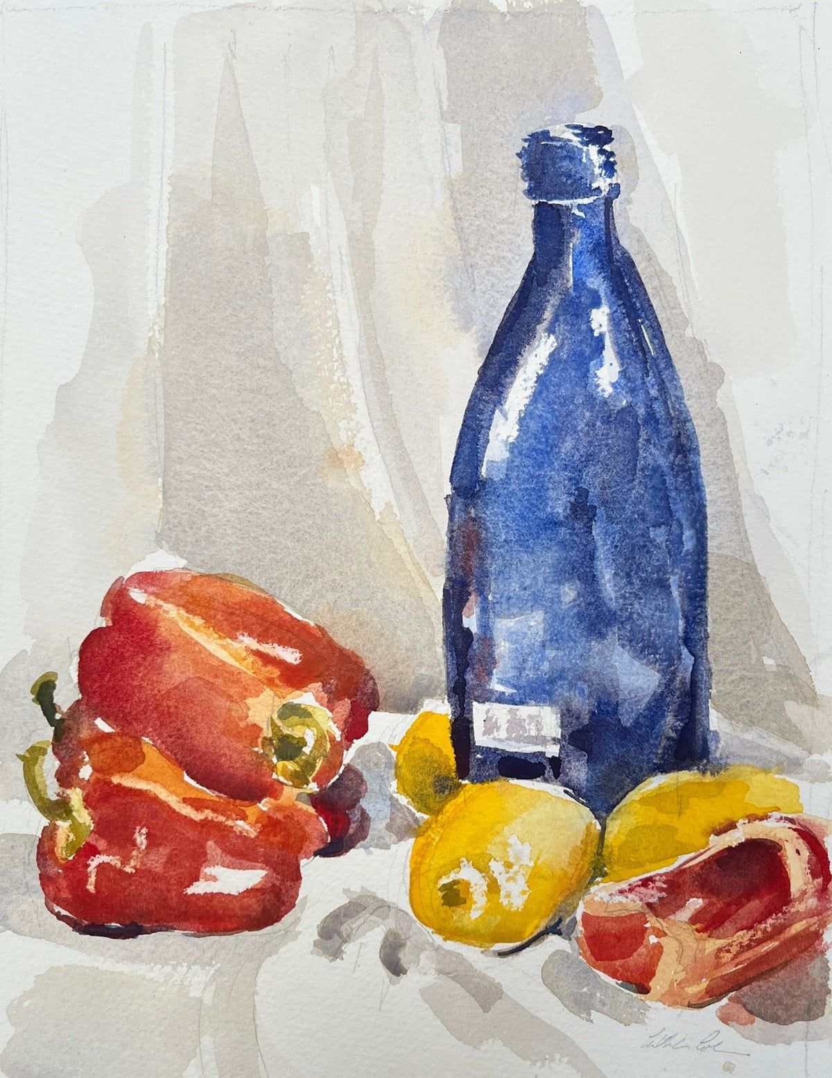 Cathleen Cohen: Primary Still Life Art Print - Vibrant Modern Wall Decor for Home, Office & Gallery Display