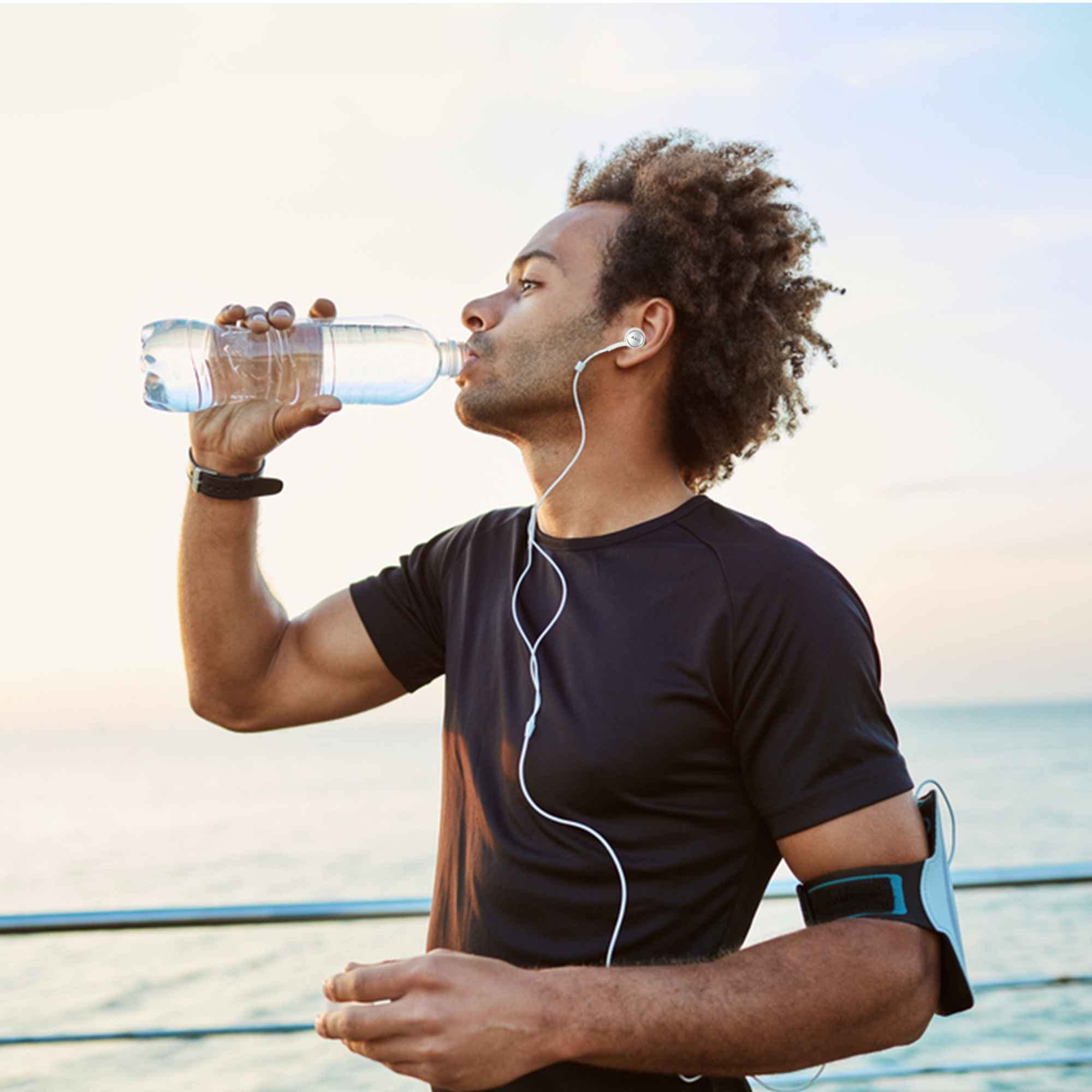 UrbanX Stereo Earbuds with Microphone & Volume Control - Braided Corded Headphones for Asus PadFone X Mini (US Warranty) | Perfect for Gaming, Workouts & Commuting