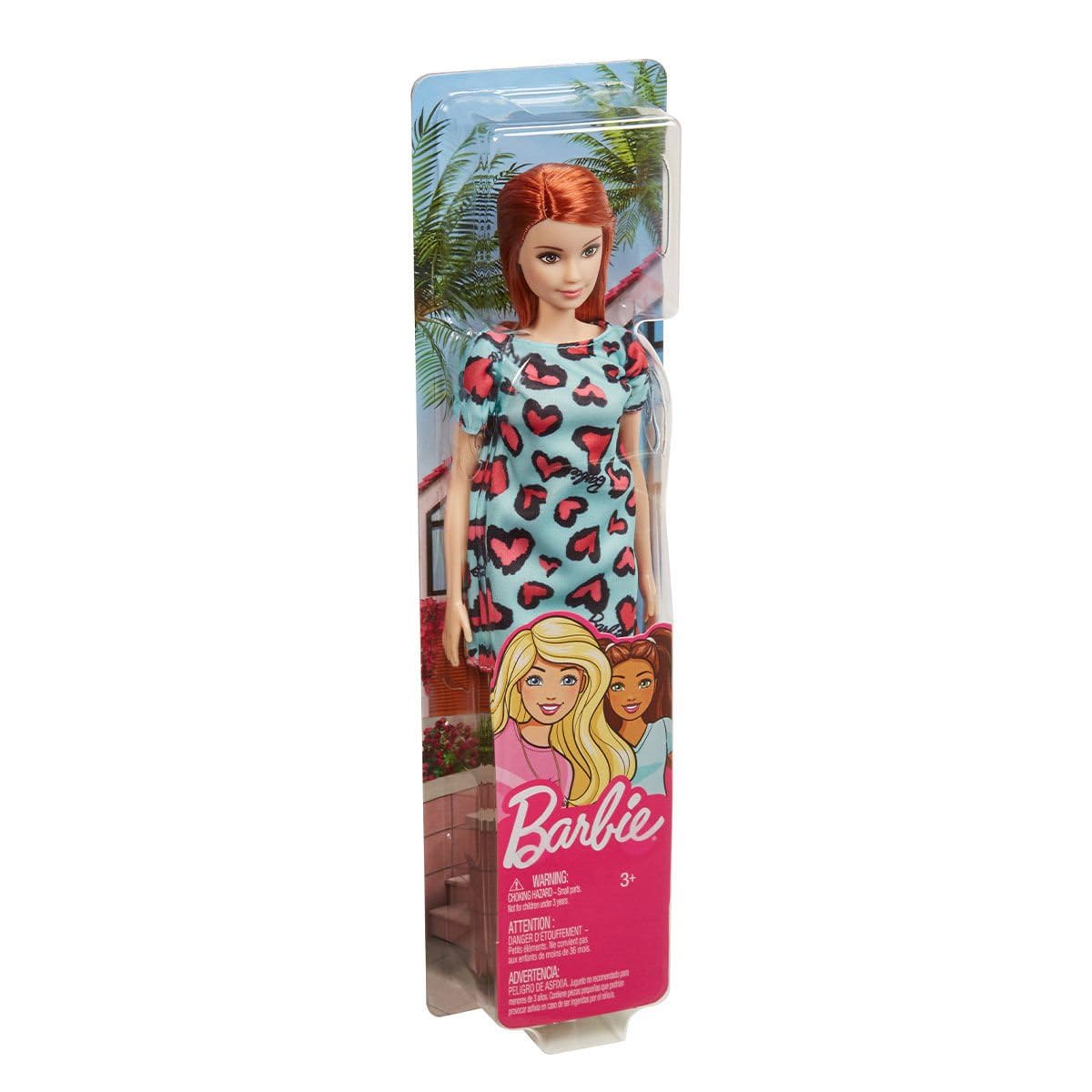 Barbie Doll with White Background Dress - Perfect for Collectors, Gifts & Playtime Fun