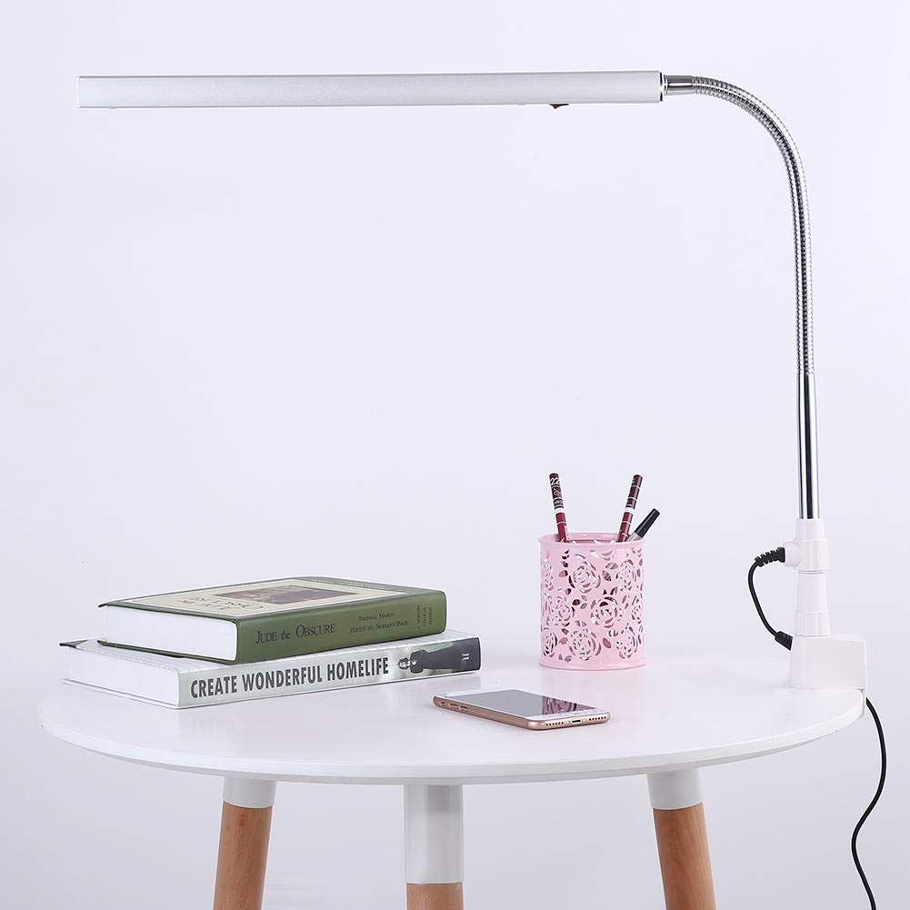 Sonew 18W LED Desk Lamp - Ultra-Slim Eye-Caring Light with 360° Rotatable Metal Arm, 3 Lighting Modes for Reading, Tattoo, Nail Art & Makeup | Perfect for Home Office, Bedroom & Beauty Studio