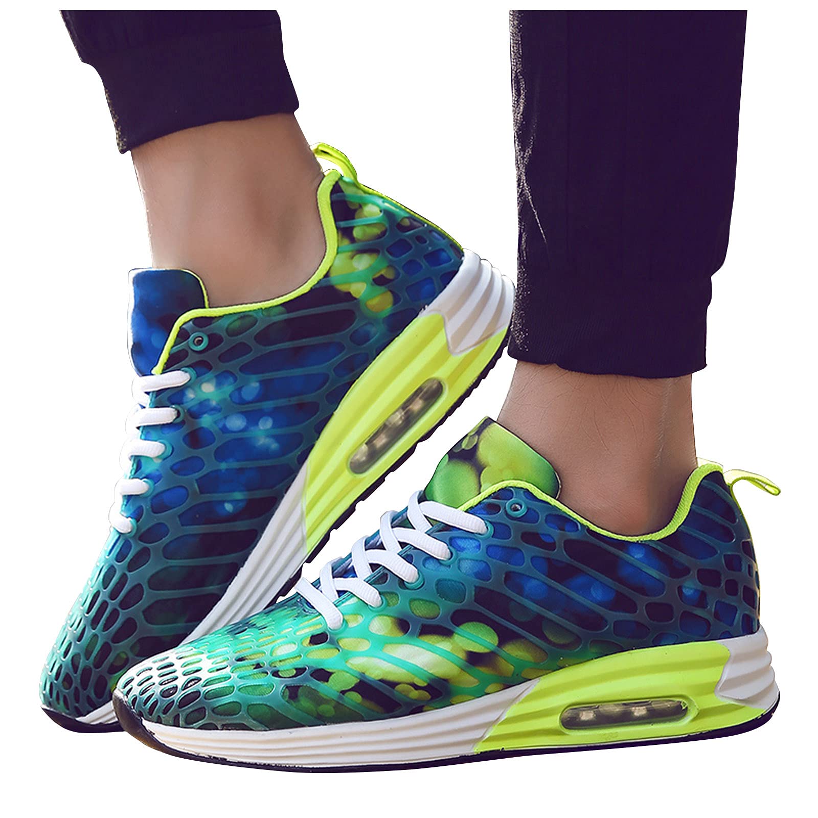 Bombasty Women's & Men's Trail Running Shoes - Non-Slip Hiking Sneakers for Road Running, Tennis, Walking & Workouts | Fashionable Athletic Footwear for Outdoor Sports & Gym Training