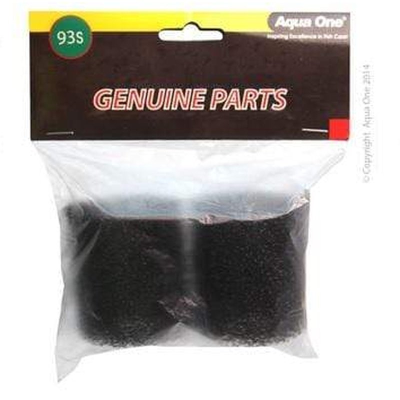 Aqua One Sponge 2-Pack for ProSkim G216/220/224 Protein Skimmer - High-Quality Replacement Filter Media for Saltwater Aquariums - Perfect for Marine Tank Maintenance and Water Filtration