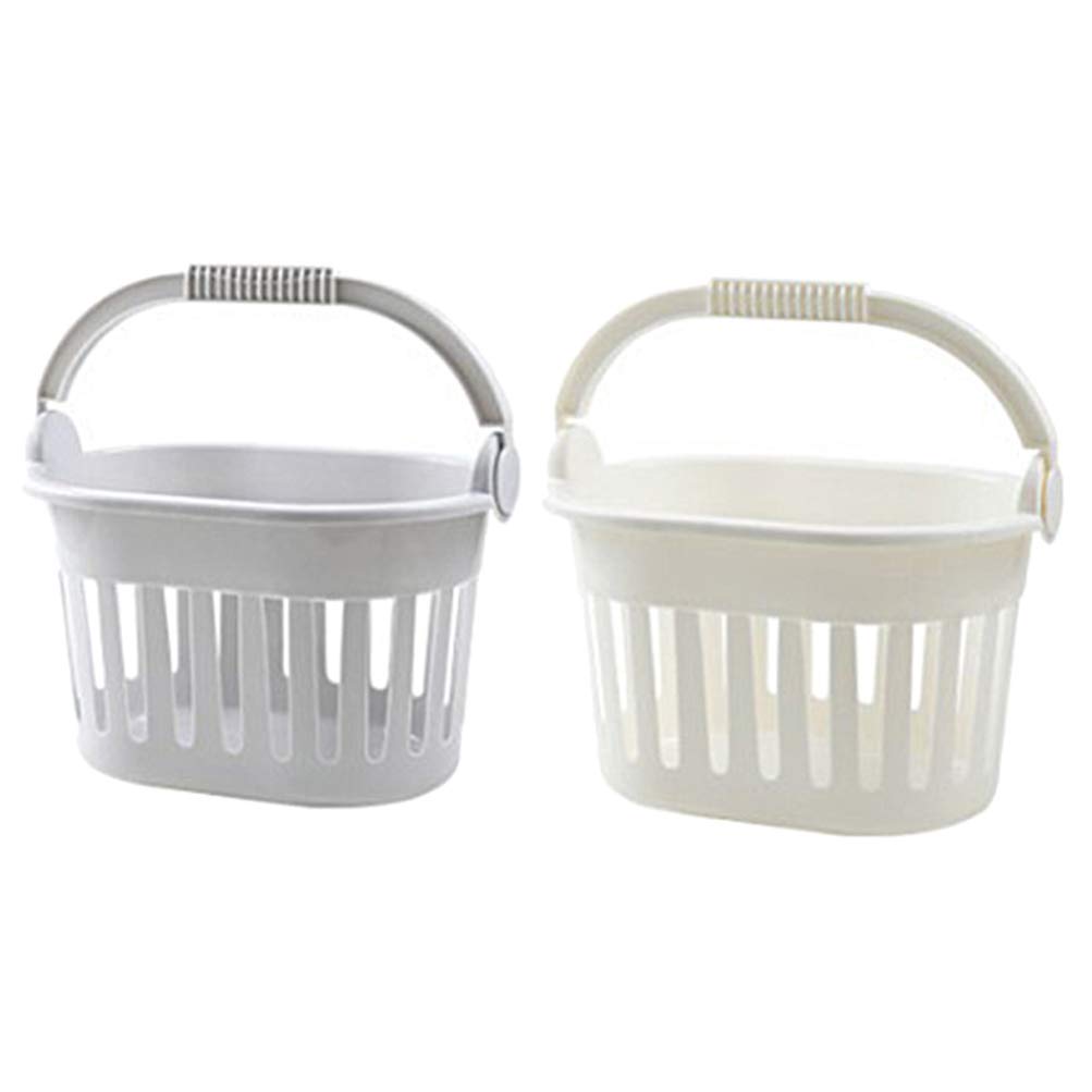 TOPBATHY 2-Pack Space Saving Underwear Storage Organizer Basket - Multi-Purpose Closet & Drawer Organizer for Socks, Bras, Fruit - Perfect for Bedroom, Bathroom & Kitchen Organization