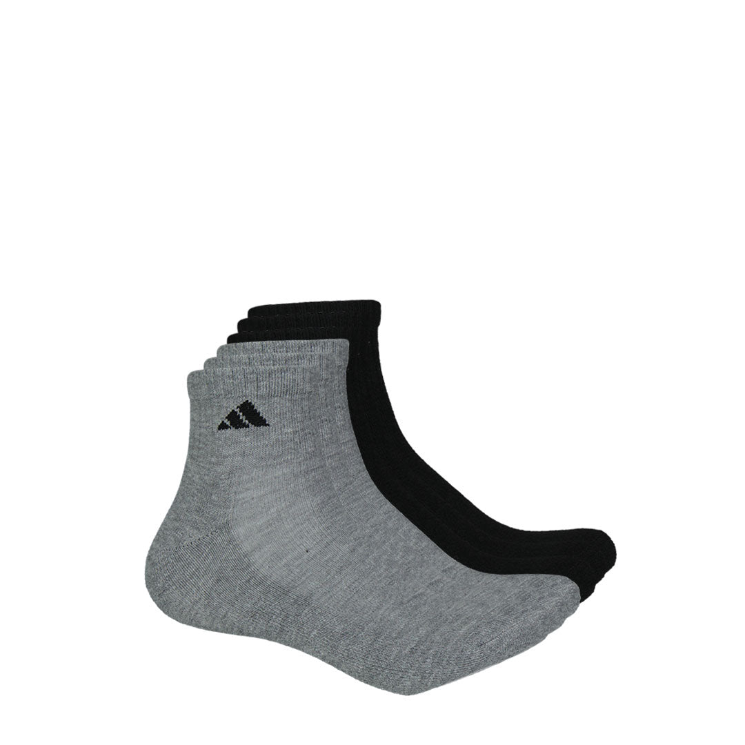 adidas Men's Cushioned 6 Pack 1/4 Socks (EW8744) - Athletic Performance & Everyday Comfort for Running, Gym & Casual Wear