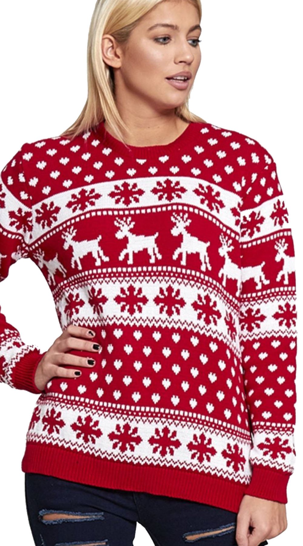 ARAMONIAT 3D Christmas Jumpers for Men & Women - Plus Sizes | Holiday Party Wear