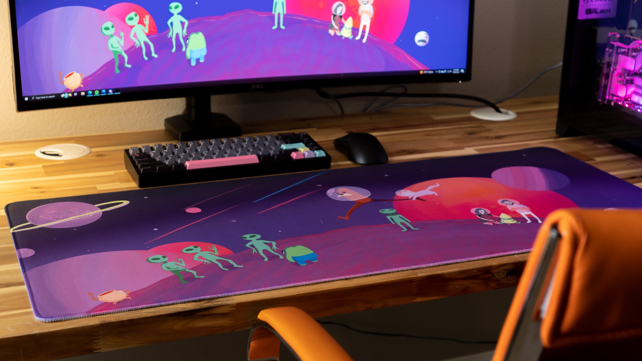 Nymn Content Creator Collaboration Limited Edition XL Gaming Mouse Pad - Large Extended Mouse Mat for PC, Mac, Laptop - Perfect for Gaming, Streaming & Office Work