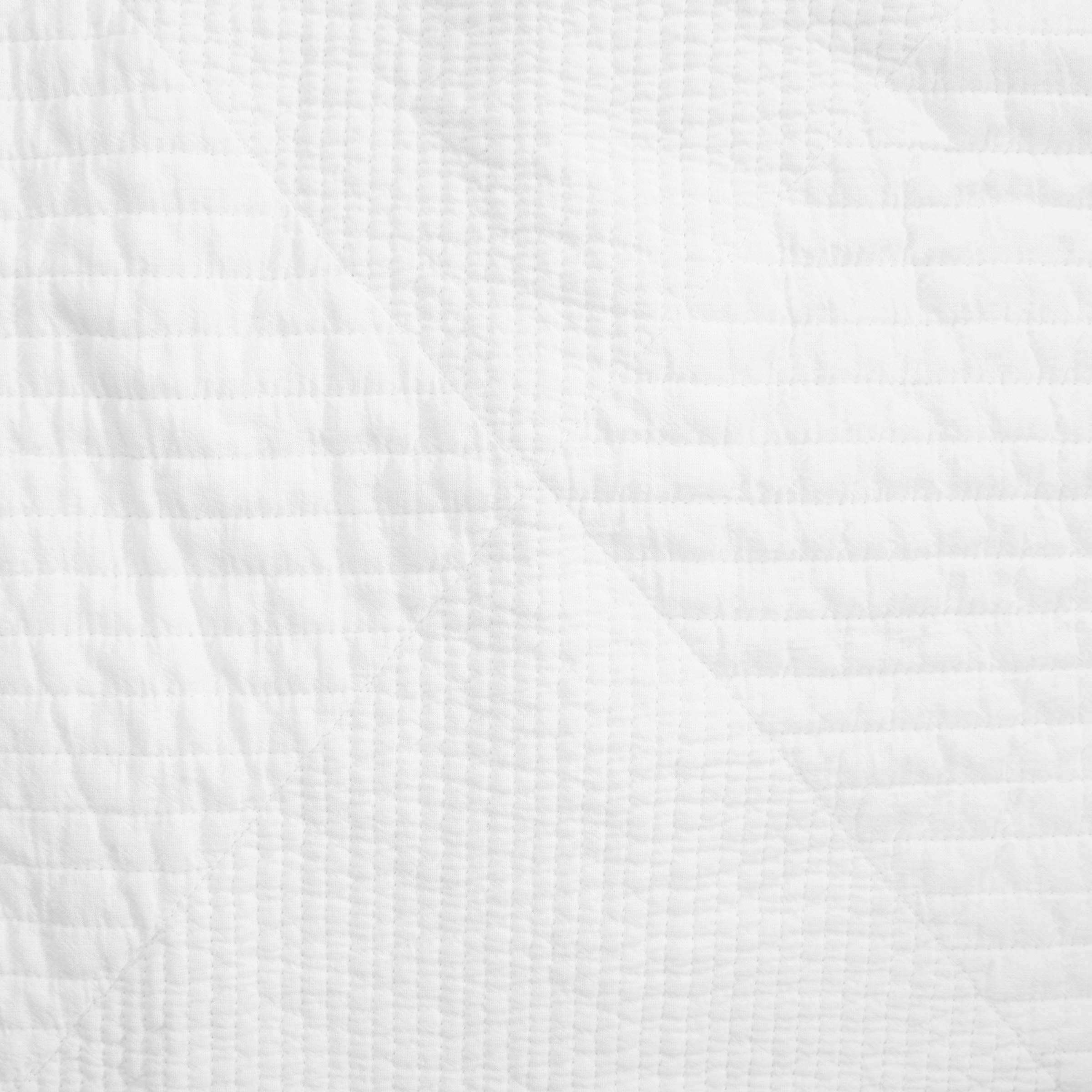 Carol & Frank Graham White Queen Quilt Set - Full/Queen Size Luxury Bedding for Cozy Bedrooms & Guest Rooms | Soft Breathable Cotton Comforter for All Seasons