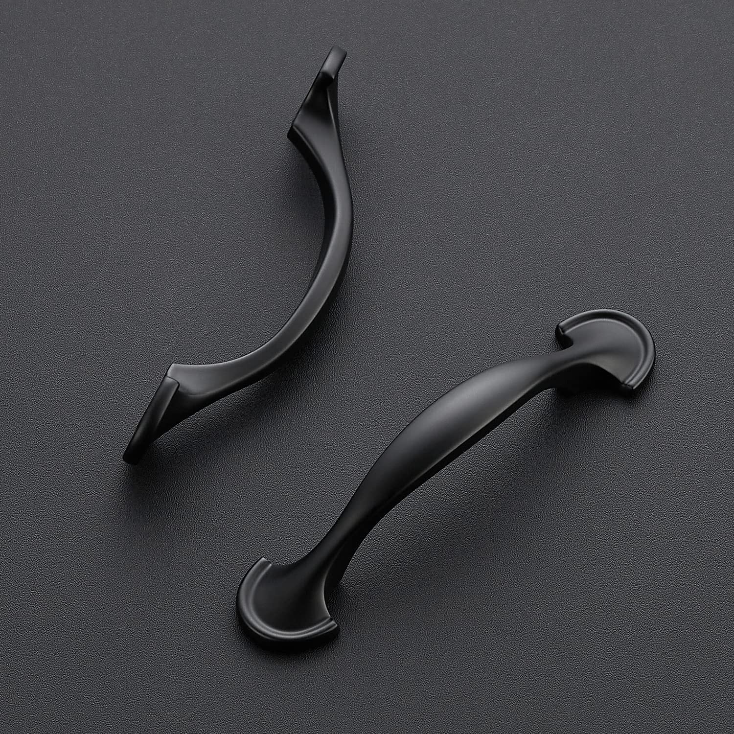 Ravinte 5-Pack Matte Black Cabinet Handles - 3