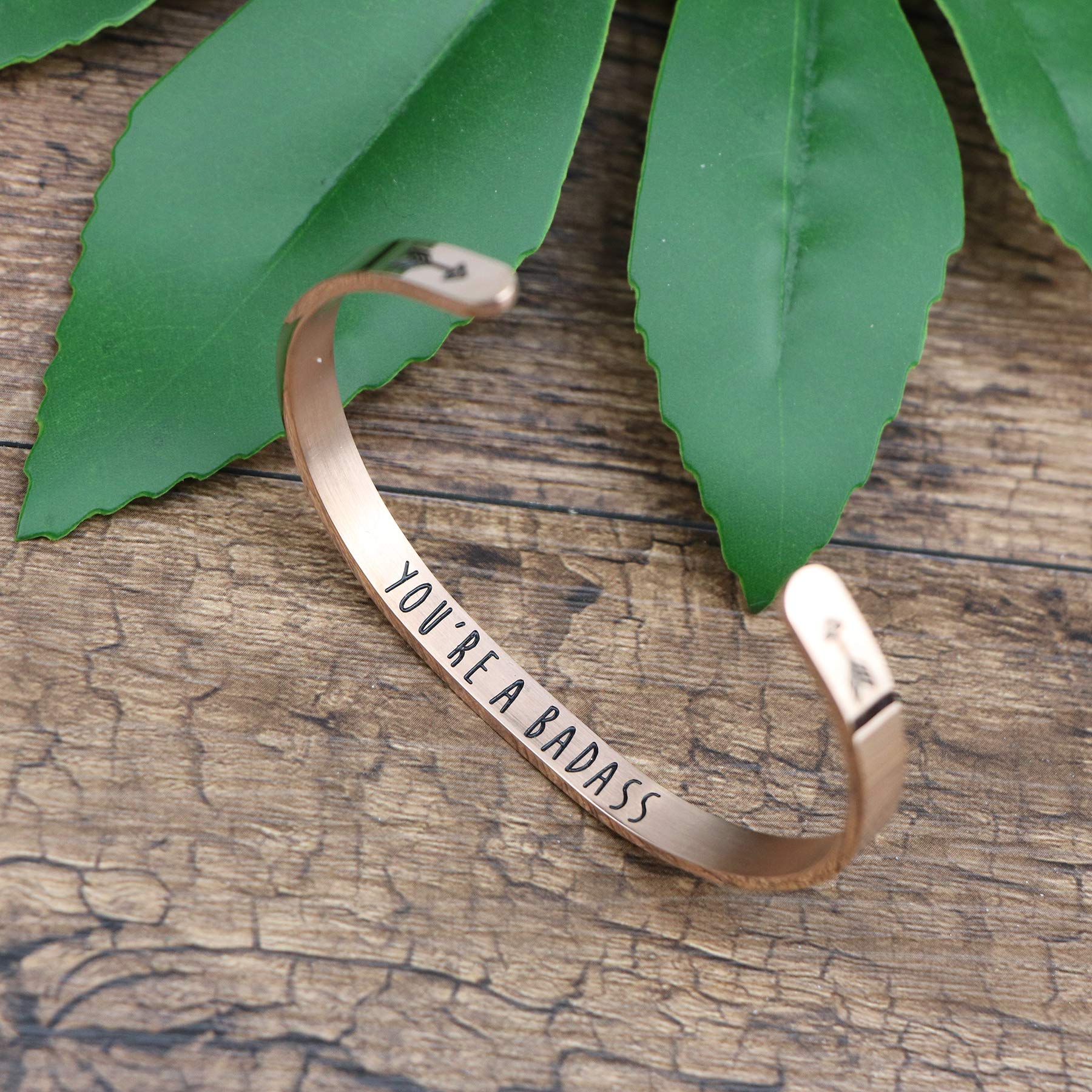 JoycuFF Stainless Steel Cuff Bracelet for Women - Elegant Bangle Gift for Mother, Mom, Wife (Christmas, Birthday, Thanksgiving) - Perfect for Everyday Wear, Special Occasions & Meaningful Year Gifts