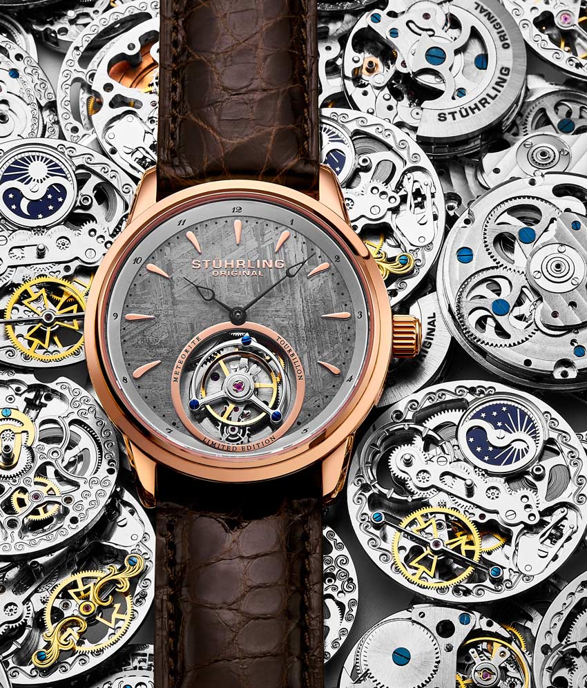 Galactic Labyrinth 42mm Tourbillon Watch - Luxury Automatic Mechanical Timepiece for Men - Perfect for Formal Events, Business Meetings & Collector's Display
