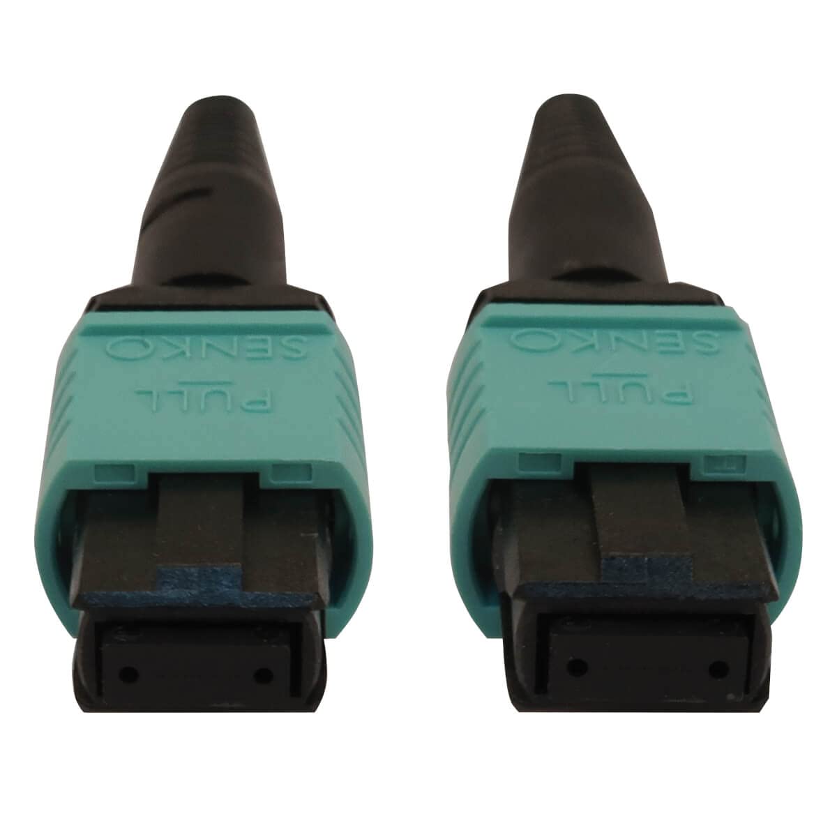 Tripp Lite OM3 MTP/MPO Fiber Patch Cable - 12 Fiber, 50/125 Multimode, 40/100/400GbE, Aqua LSZH Jacket, 5m (16.4ft) - High-Speed Data Center & Network Connectivity for Servers, Switches & Storage - Lifetime Warranty (N844B-05M-12-P)